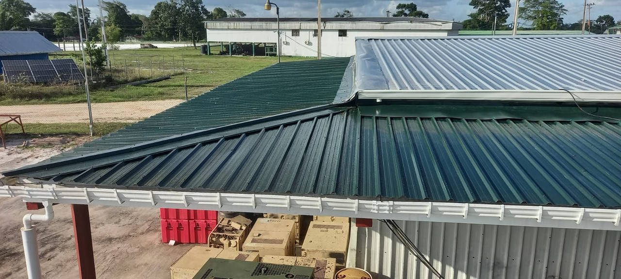 Completed roof rehabilitation works